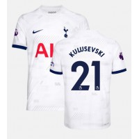 Camisa de Futebol Tottenham Hotspur Dejan Kulusevski #21 Equipamento Principal 2023-24 Manga Curta